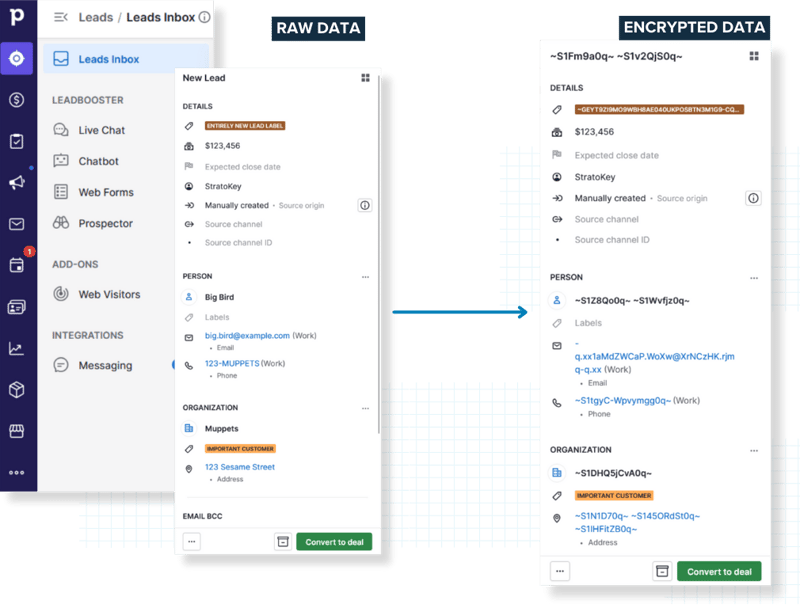 pipedrive-encryption-tokenization